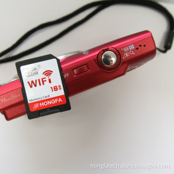 Wireless 16GB WiFi Micro SD Card Also as Adapter (HF-WS01)